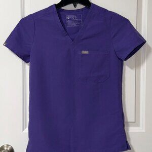 Figs scrub top XXS Purple